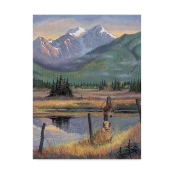Allen Jimmerson 'Pheasants Forever' Canvas Art, 24x32, Trademark Fine Art, Mfr#: ALI37949-C2432GG